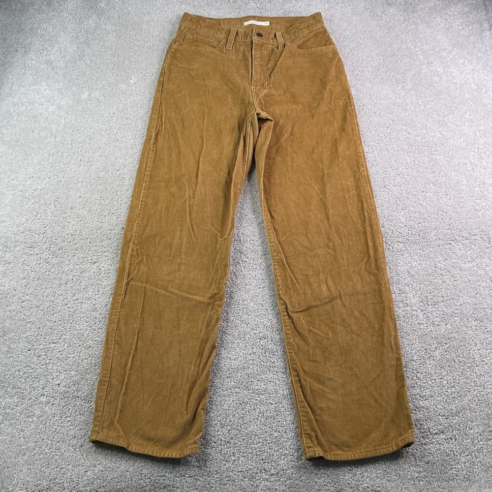 Levis Pants Womens 27 Brown '94 Baggy Corduroy High Rise Straight Leg Skater